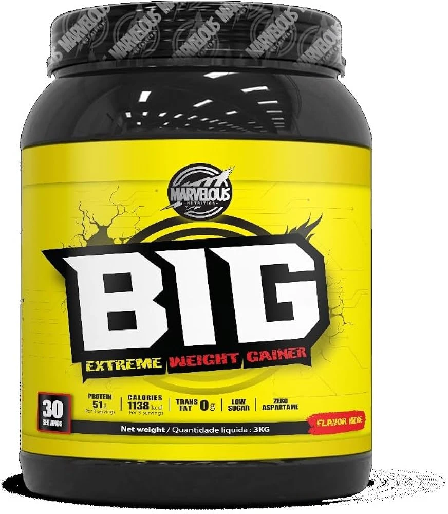 Marvelous Nutrition BIG - Extreme Weight Gainer - 3KG