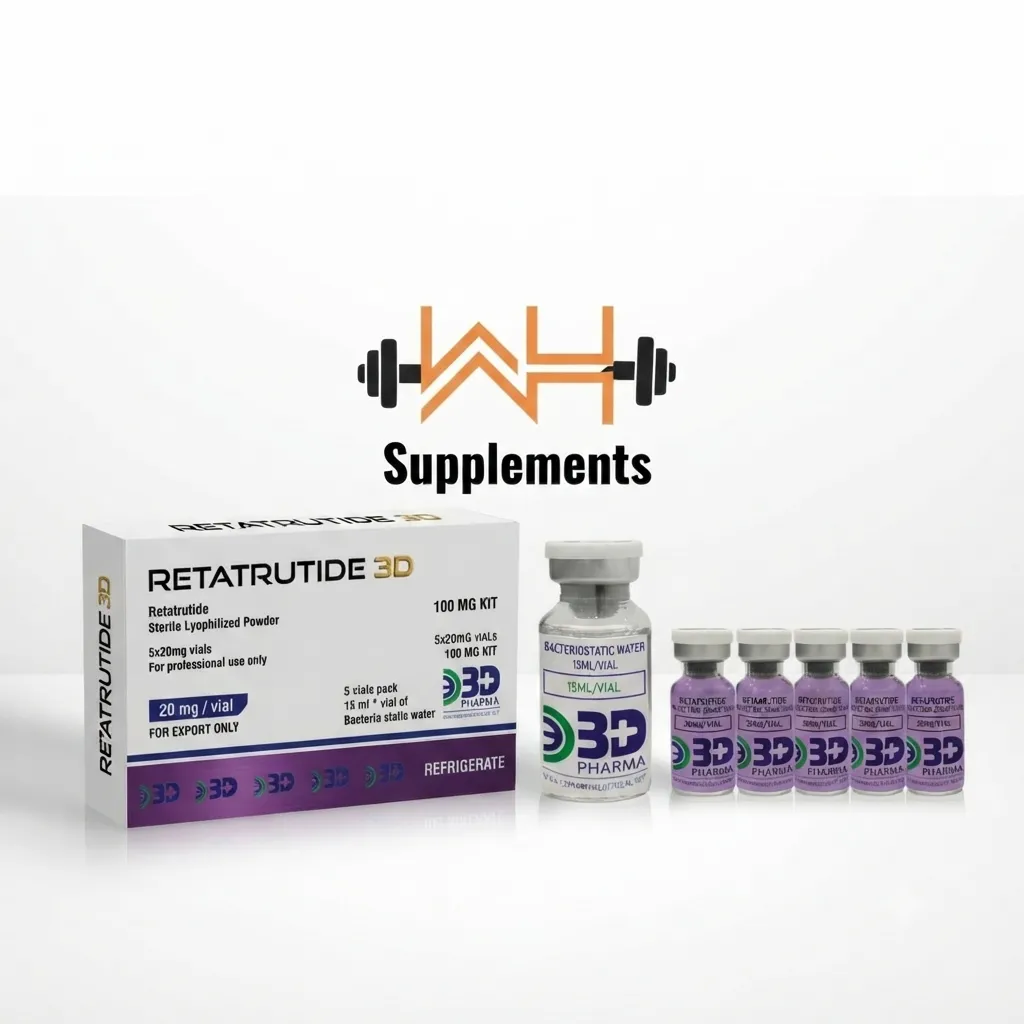 3D Pharma - RETATRUTIDE 3D - Sterile Lyophilized Peptide - 20 mg/vial